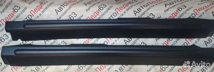 Пороги наружные Нива Шевроле