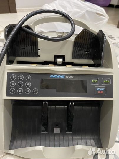Счетчик денег банкнот dors 600