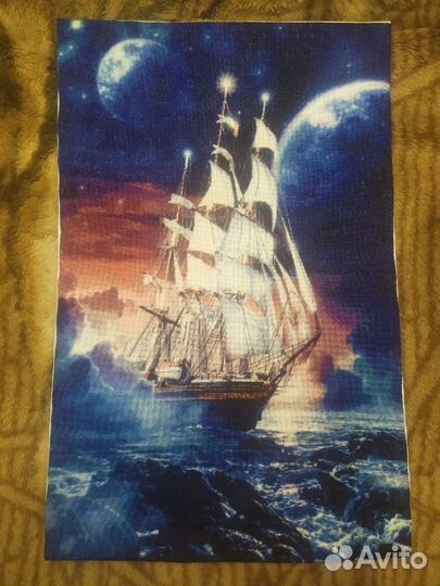 Картина вышитая крестом