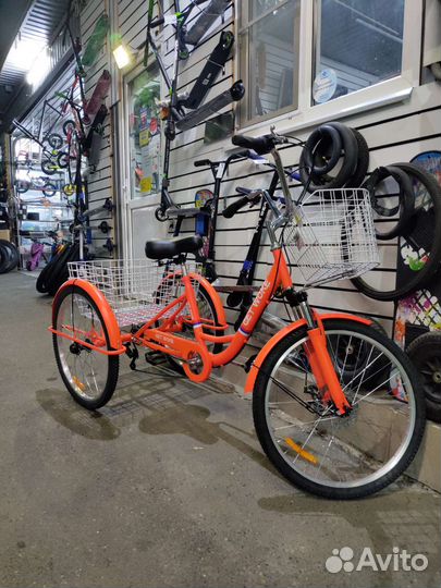 3х колесный велосипед для взрослых