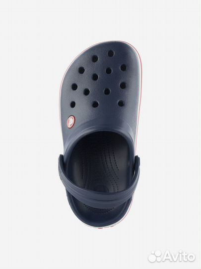 Crocs Bayaband Clogs Детские синие с красным