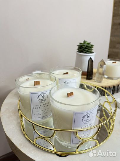 Свечи из соевого воска