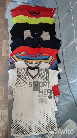 Футболки на мальчика, на 8-10 лет