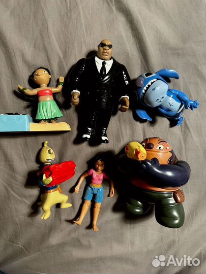 Игрушки хэппи мил лило и стич