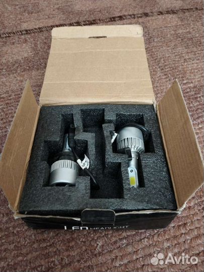 LED лампочки на авто H7