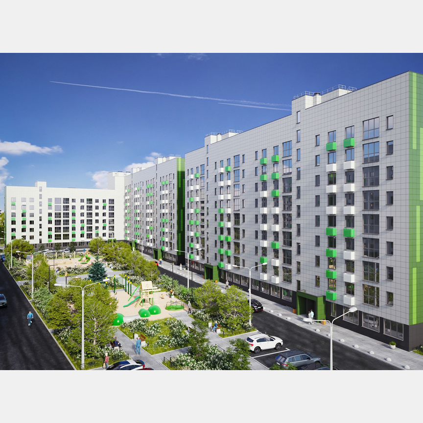 1-к. квартира, 34,7 м², 7/9 эт.