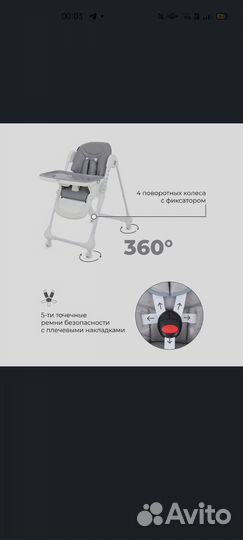 Стульчик для кормления