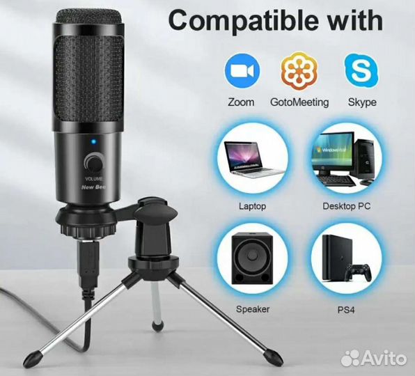 Студийный конденсаторный микрофон DM18