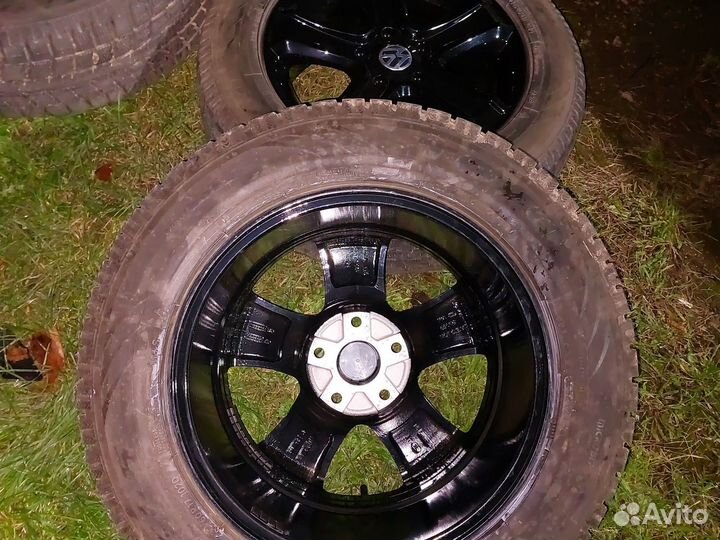 Колеса r17 wv t5 с зимней резиной