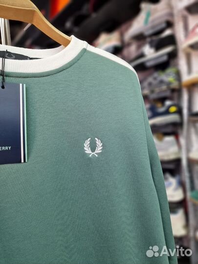 Fred perry свитшот с лампасами (Все размера)