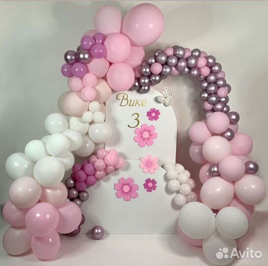 Воздушные шары, фотозоны