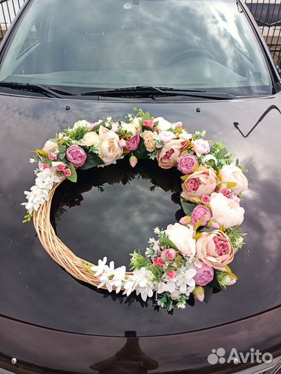Аренда свадебных украшений на авто