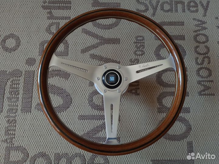 Оригинальный руль Nardi Classic дерево 1980 г