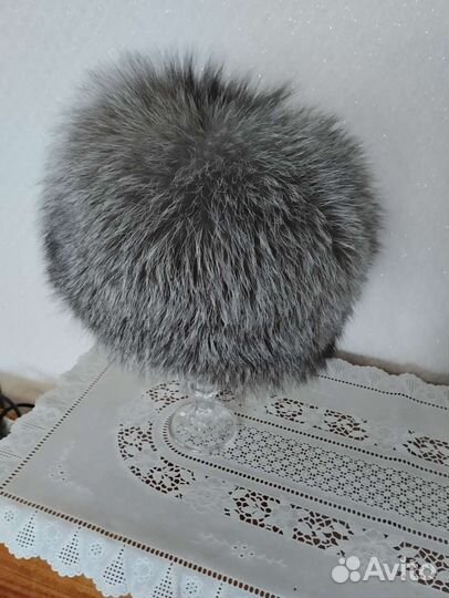 Шапка женская. Чернобурки