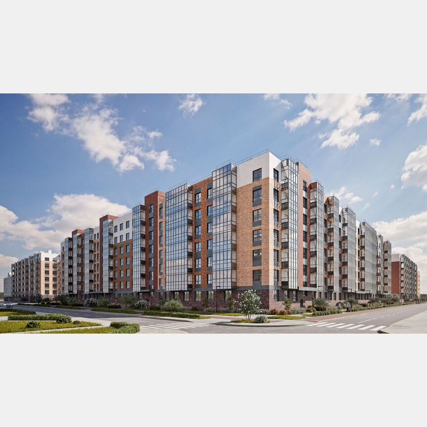 2-к. квартира, 54,4 м², 5/7 эт.