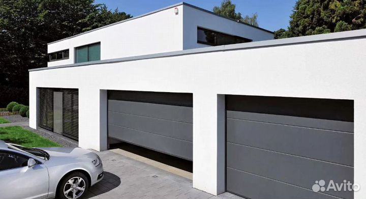 Секционные ворота