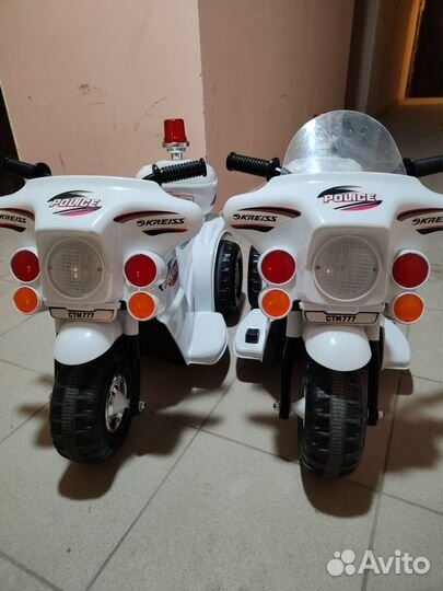 Детский мотоцикл на аккумуляторе бу