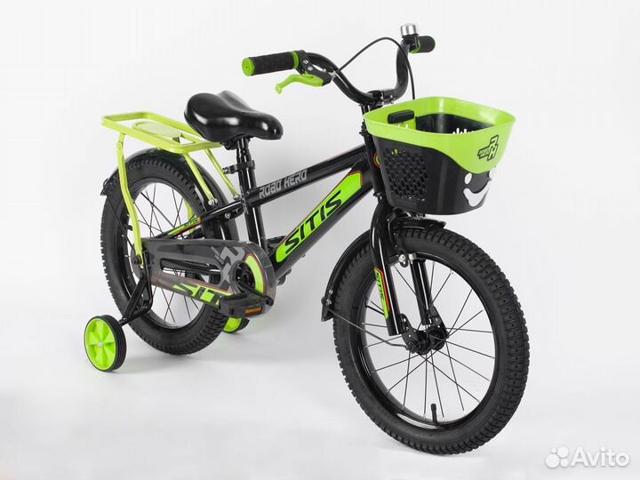 Велосипед sitis road hero RH-16 (2022) зеленый Sta
