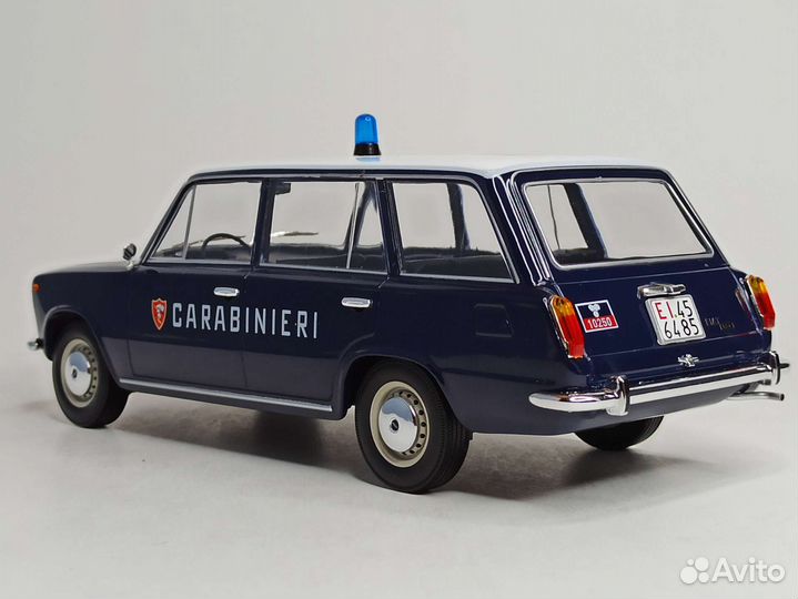 Fiat 124 (2102) Carabineri Police 1:18