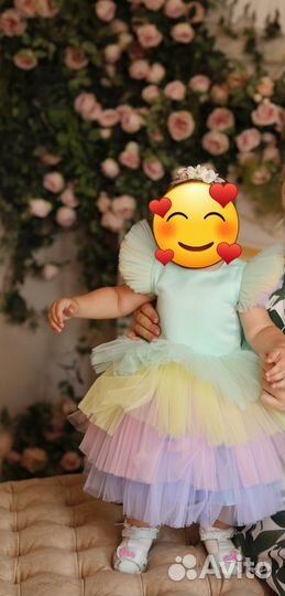 Платье для девочки 80 86