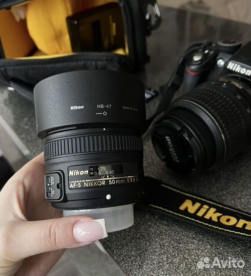 Зеркальный фотоаппарат nikon d3100