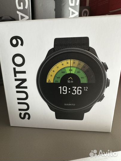 Suunto 9 baro titanium, сапфир