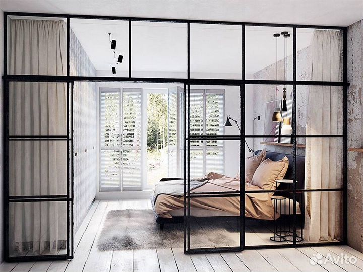 Лофт перегородка