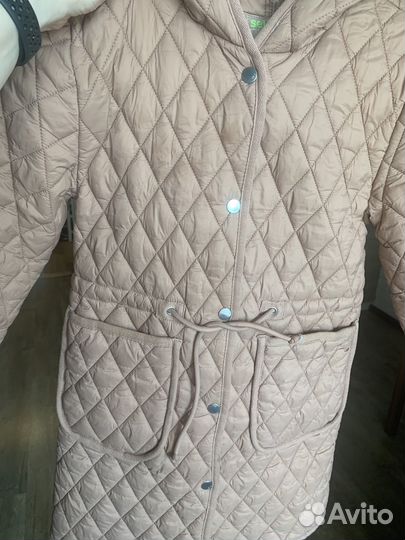 Пальто-плащ для девочки 146