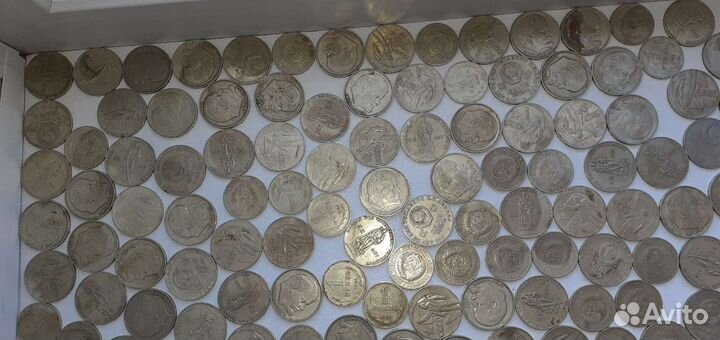 Юбилейные монеты СССР набор 210 шт цена за всё
