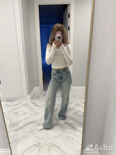 Джинсы stradivarius 34 женские