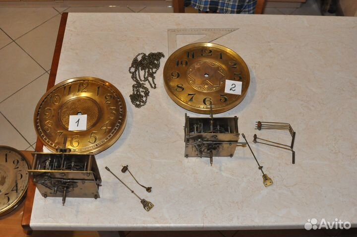 Напольные часовые механизмы 2 и гонг