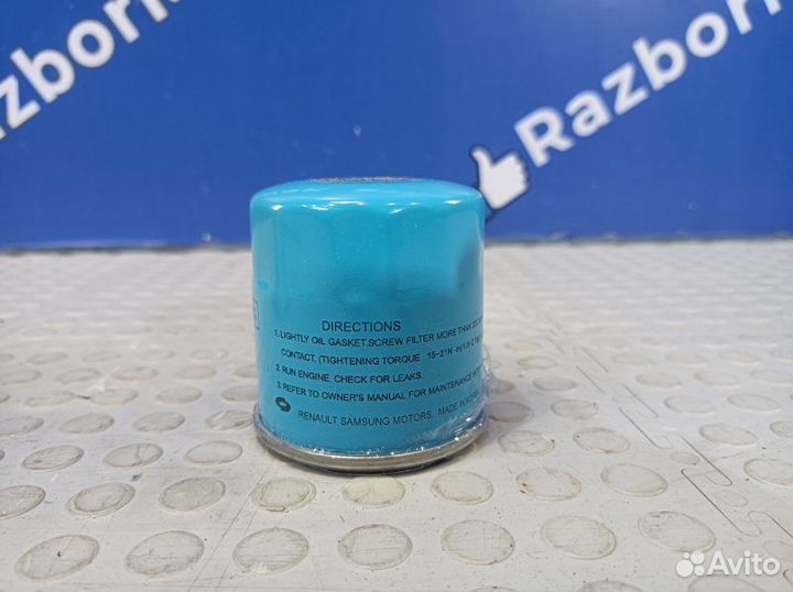 Фильтр масляный Renault Duster 1