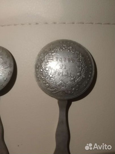 Ложки копия под серебро