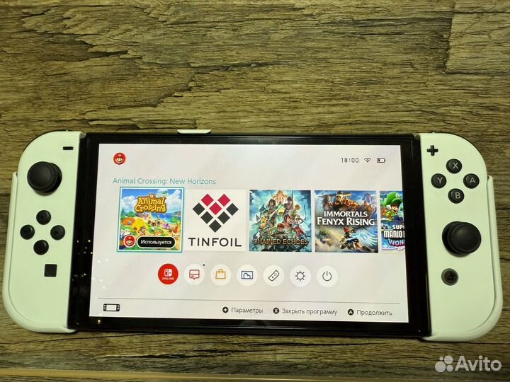 Nintendo switch oled прошитая 512gb