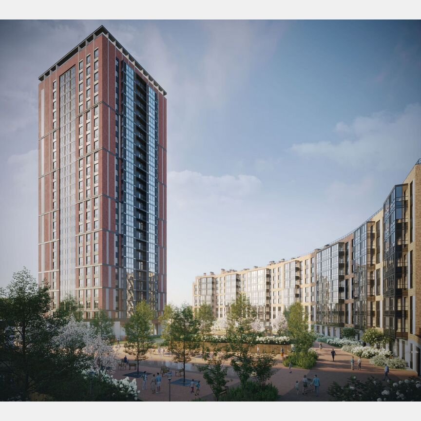 3-к. квартира, 90 м², 11/25 эт.