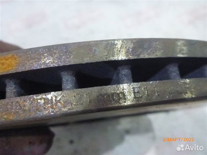 Диск тормозной передний Honda Civic FD1 R18A2 2008