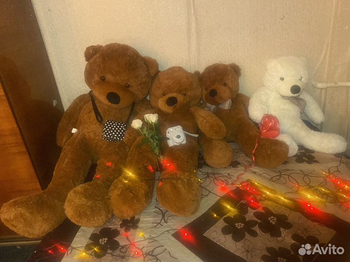 Плюшевый медведь новый