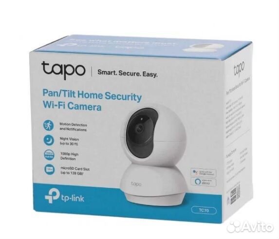 TP-Link Tapo TC70 камера - видеоняня