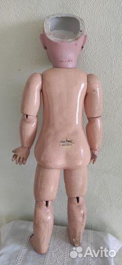 Французская антикварная кукла Jumeau 1907, 45 см
