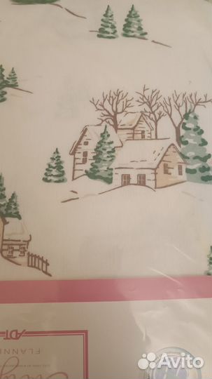 Комплект постельного белья евро фланель