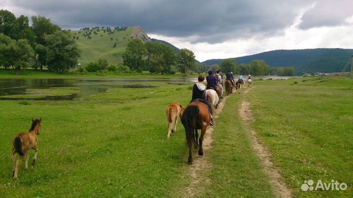 16.06 Конный тур к скале Акташ