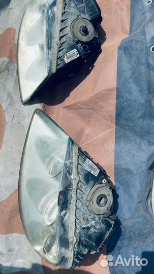 Фары на volkswagen touareg 1