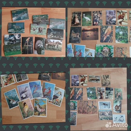 Открытки СССР чистые Календарики