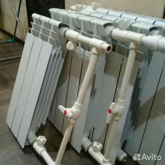 Радиаторы отопления алюминиевые,бимметал 650секций