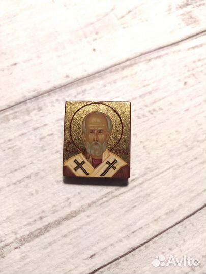 Николай Чудотворец дорожная икона