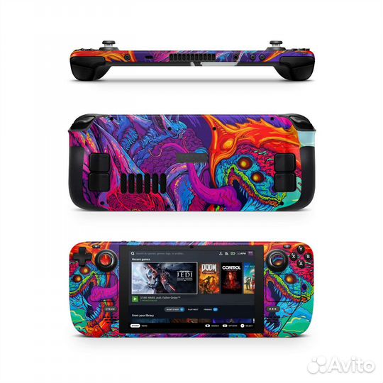 Valve Steam Deck защитная виниловая плёнка