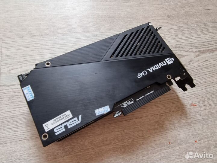 Asus CMP 40HX 8gb аналог rtx 2070 для майнинга