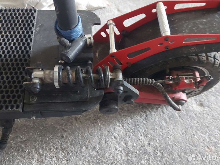 Kugoo G-Booster Доработка задней подвески