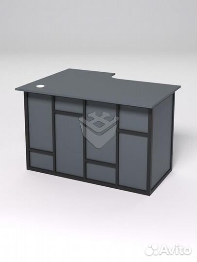 Стол эргономичный офисный сэ-16А (правосторонний)