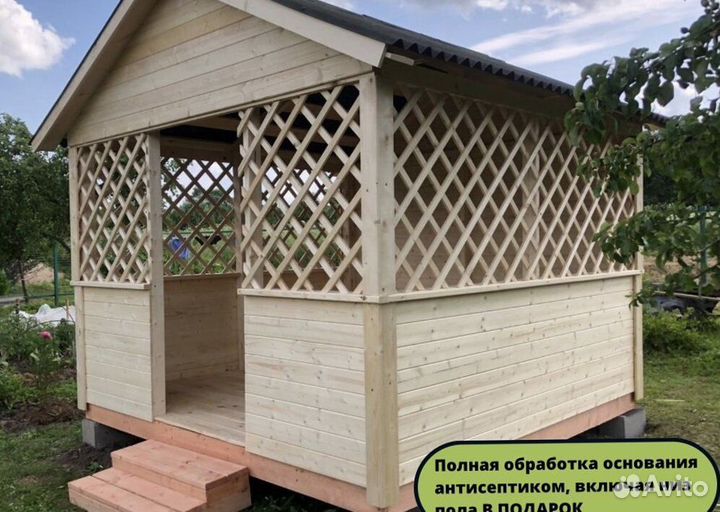 Беседка под ключ